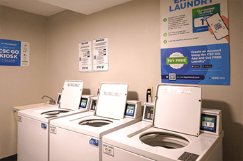 On-site laundry facilities
