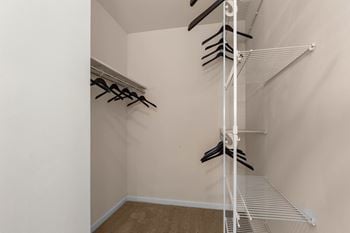 Considerable closet space