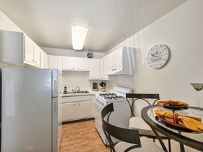 Waukegan apartment for rent - apartment kitchen with appliances