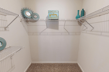Spacious closets