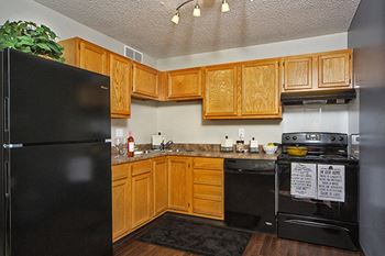 Black appliances