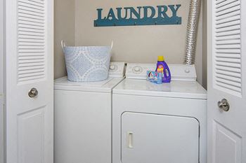 Washer / dryer connections