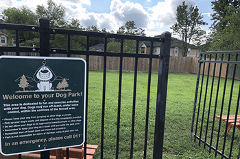 Private dog park