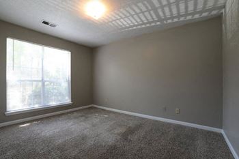 Large windows for natural lighting