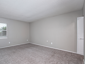 Wichita apartment for rent - bedroom with natural sunlight
