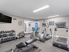 Lenexa apartment for rent - our gym is equipped with state of the art equipment for your use