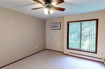 Blinds throughout