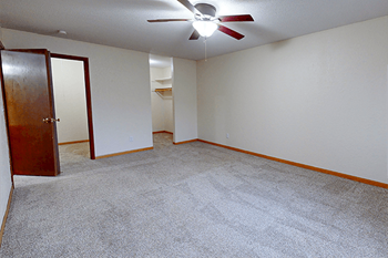 Plush carpeting