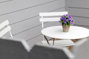Private patio