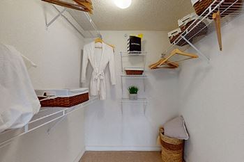 Abundant closets & walk-ins