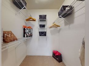 Valley Park apartment for rent - apartment with spacious closets are equipped with shelves