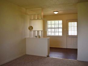 Amarillo apartment for rent - an empty room with a door and a window