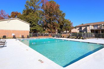 Sparkling swimming pool