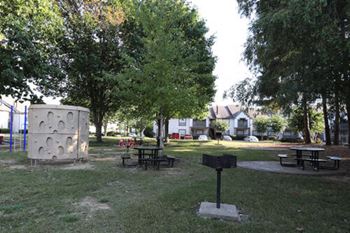 Picnic area with built in grills