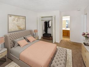 Jackson apartment for rent - primary bedroom with attached bathroom