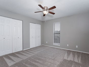 Plush carpeting