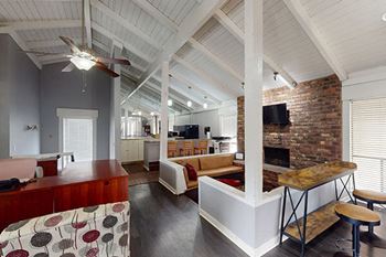 Clubhouse with planned social events