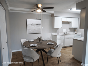Omaha apartment for rent - dining room and kitchen in apartment