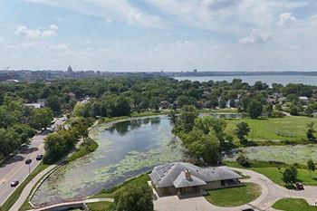 Next door to tenney park on yahara river