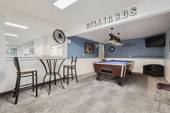 Billiards room