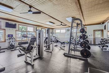 State-of-the-art fitness center