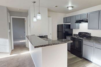 Breakfast bar and pantry