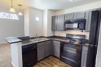 Fully equipped kitchen