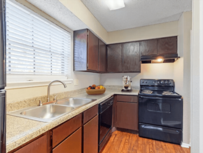 Longview apartment for rent - kitchen at Summer Green Apartments