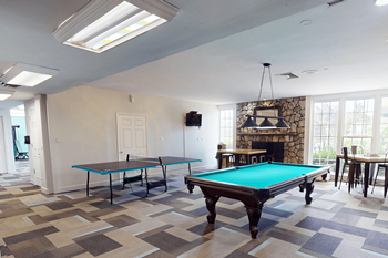 Billiard room