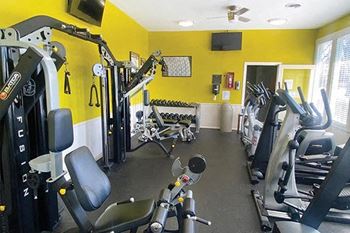 Modern fitness center