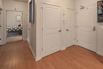 Wood-style vinyl plank flooring