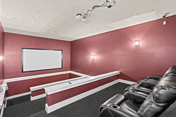 Movie theatre room