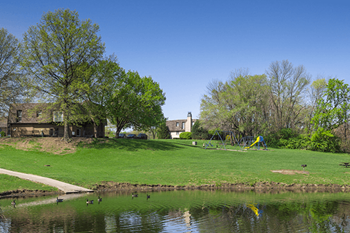Scenic pond