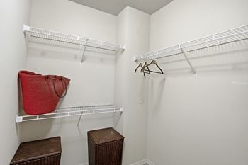 Oversized closet space
