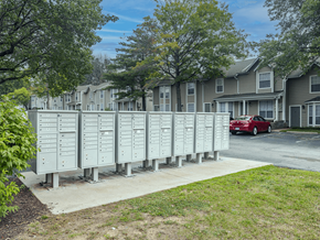 St. Louis townhouse for rent - Mailboxes at Victorian Village Townhomes