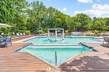 Sparkling pool