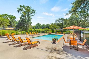 Sparkling pool