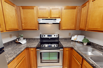 Custom maple cabinets