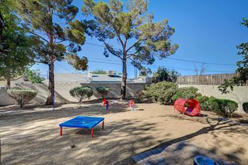 Open play area