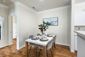 Kernersville apartment for rent - a dining room with a table and chairs