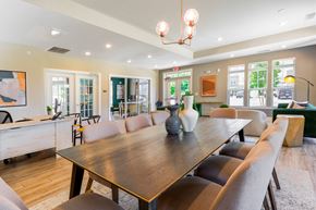 Burlington apartment for rent - Community Clubhouse with Complimentary Coffeeat Hawthorne at St. Marks Apartments