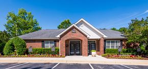 Raleigh apartment for rent - Entrance to the leasing office at Autumn Pointe