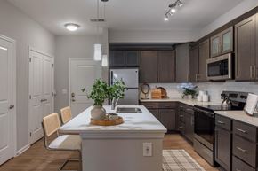 Leland apartment for rent - Kitchens with Weathered Gray or Aspen White Cabinetry Available