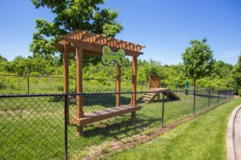 Take your furry friend to the bark park at hawthorne at main