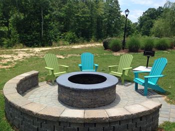 Relax by the firepit at hawthorne at the meadows
