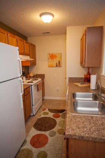 Kitchen at hawthorne at the hall