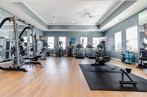 Hampstead apartment for rent - the gym at the district flats apartments in lenexa