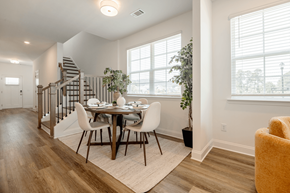 Hixson apartment for rent - A dining room with a round table and chairs.