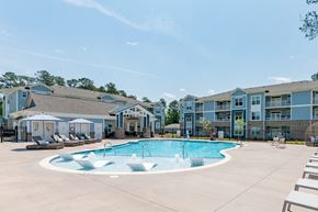 Summerville apartment for rent - Saltwater Swimming Pool with Sun Shelf and Inset Seating