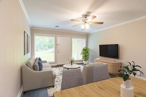 Huntsville apartment for rent - Large Open Living Room Area